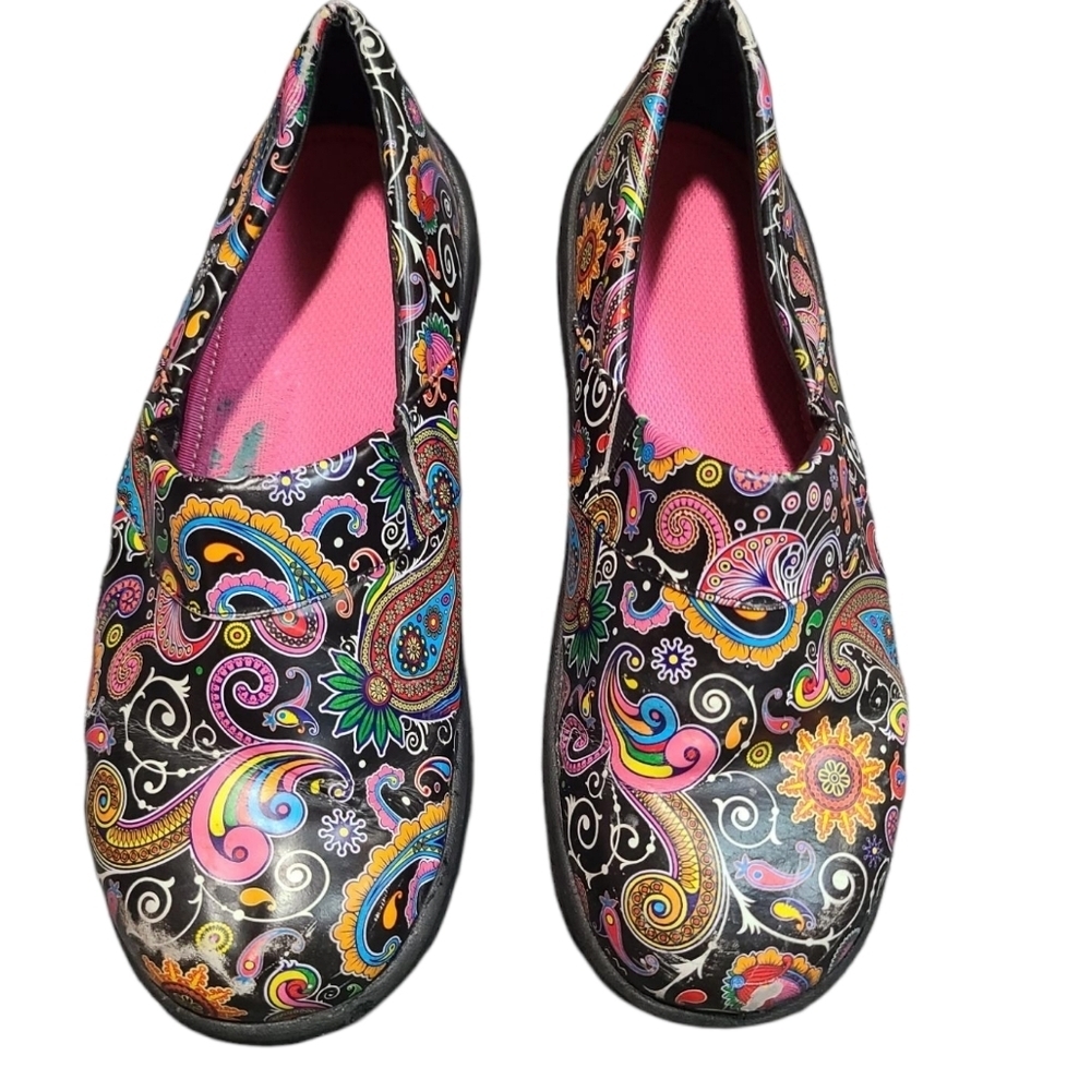 LAFORST Slip resistant paisley clogs 11